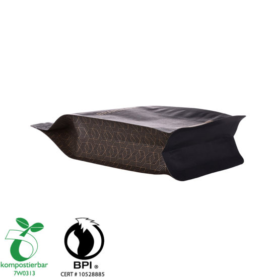Scatola ziplock bottom coffee packaging boch factory dalla Cina