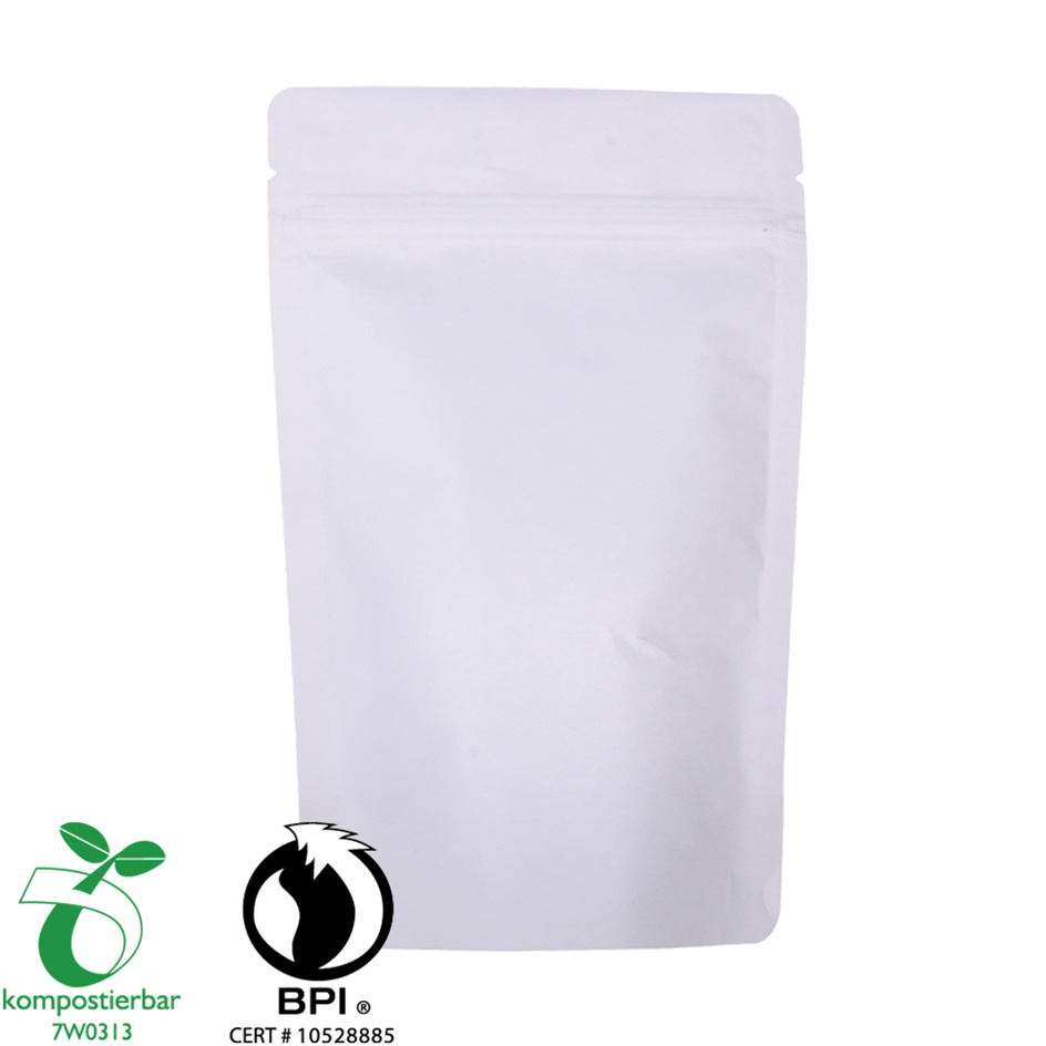 Standup Ziplock yang Dapat Ditegangkan Kantong Kopi Kraft 250g Pabrik China