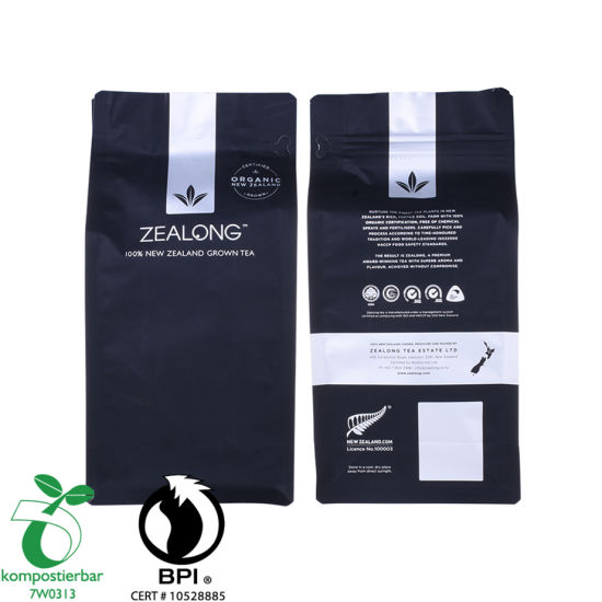 Zipper Biodegradable Coffee Bag Factory China