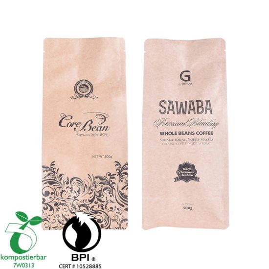 Eco Box Bottom Organiczna pusta torba herbaty z Chin