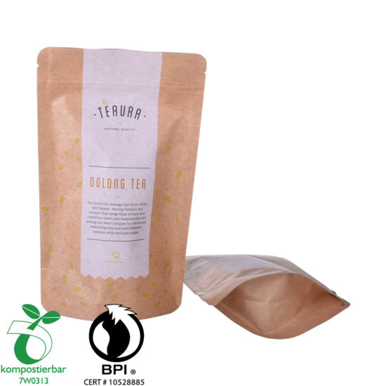Fábrica de bolsas de café do Japão compostável reutilizável da China