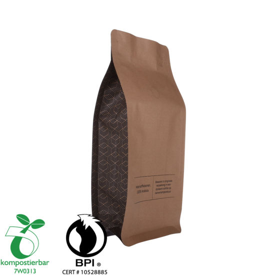 Ziplock Box Bottom Corn Starch Packaging Wholesale From China