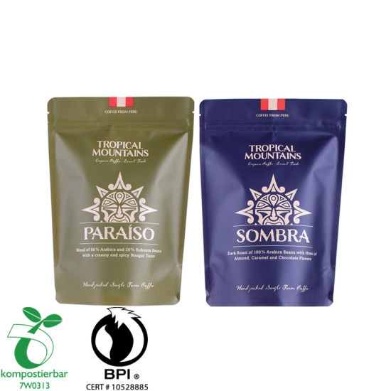 Food Ziplock Stand up Biodegradable Clear Plastic Bag Manufacturer From China