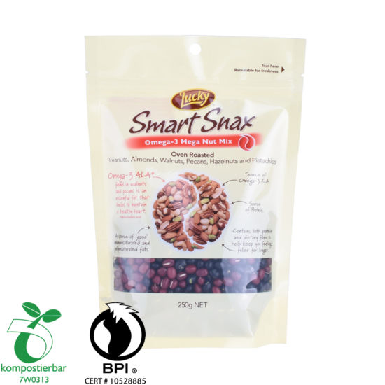 Food Ziplock Clear Window Eco Bag Print Manufacturer in China