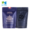 Compostable Customized Laminateld Supplier Recyclable Custom Printing Empty Al Foil Biodegradable Ziplock Vacuum Heal Sealed Coffee Bags 250g with Valve