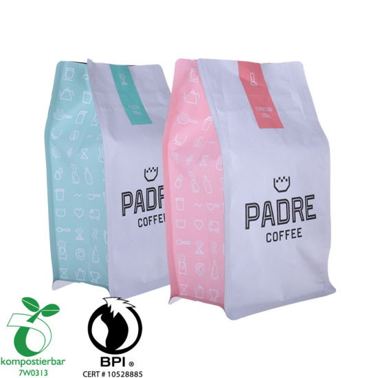 Laminated Material Round Bottom Coffee Plastic Bag Factory in China
