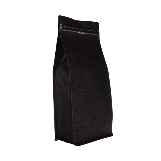 500g Flat Bottom Compostable Material Biodergradable Coffee Bag