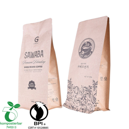 Eco Doyypack Paper Cafeting Packaging latas Fabricante China