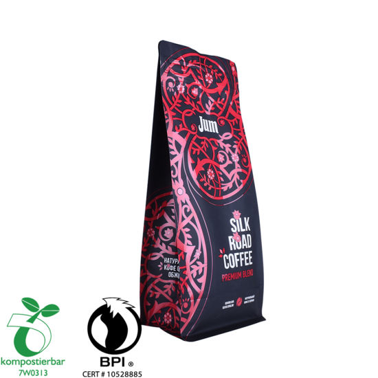 Inventory Foil Lined Compostable Coffee Packaging Pouch Supplier in China