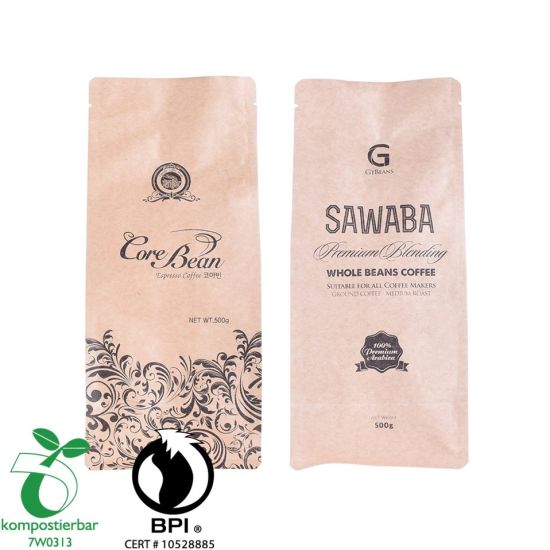 Food Grade Box Bottom 100 Biodegradable Cornstarch Bag Manufacturer From China