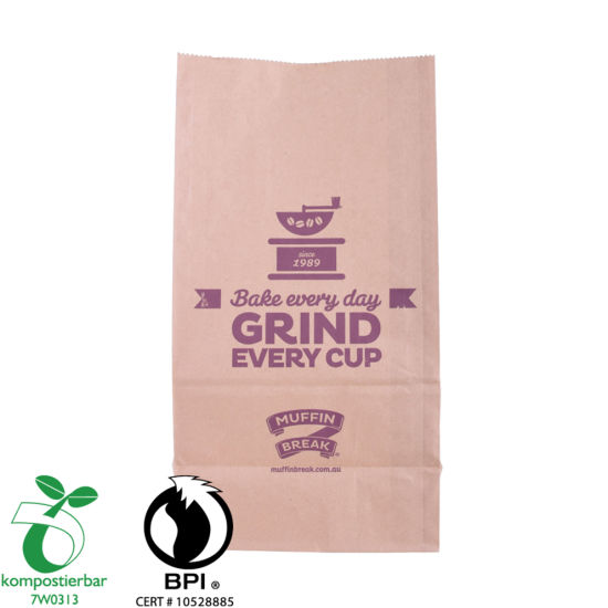 Whey Protein Powder Packaging Square Bottom Eco Friendly Food Bag Factory in China