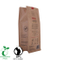Whey Protein Powder Packaging Flat Bottom Zip Lock Bag Biodegradeable Manufacturer in China