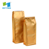 Custo có thể phân hủy van một chiều Mylar Coffee Pouc