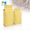 Eco Friendly Compostable Packaging Kraft Paper PLA Biodegradable Coffee Bag with Valve