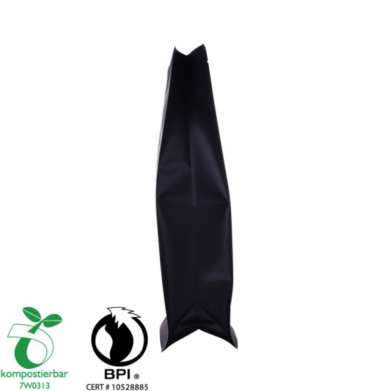 Custom Printed Block Bottom Seal King Plastic Bag Factory China
