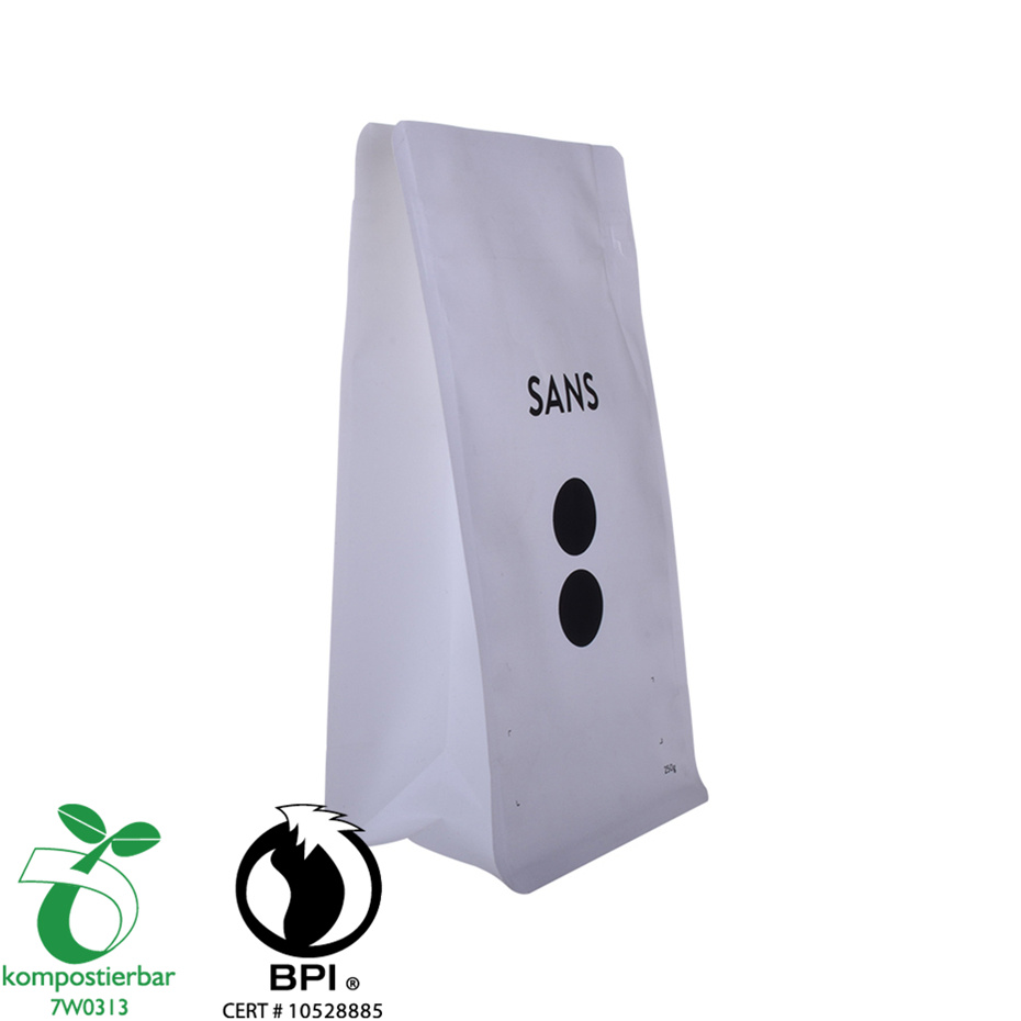 Renewable Flat Bottom Coffee Packaging Sachet Factory in China