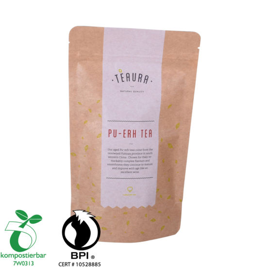 Food Ziplock Compostable Coffee Cup Packaging Factory in China