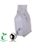 Plastic Zip Lock Block Bottom Resealable Eco Friendly Bag for Food Packaging Supplier in China