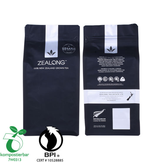 Heat Seal Flat Bottom Biodegradable Plastic Bag Manufacturer Factory in China