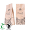 Food Ziplock Block Bottom Coffee Bag with Tin Tie Manufacturer in China