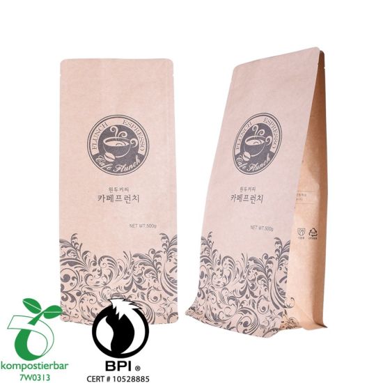 Ziplock Box Bottom Corn Starch Packaging Wholesale From China