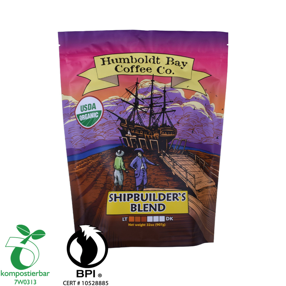 Food Ziplock Stand up Biodegradable Clear Plastic Bag Manufacturer From China