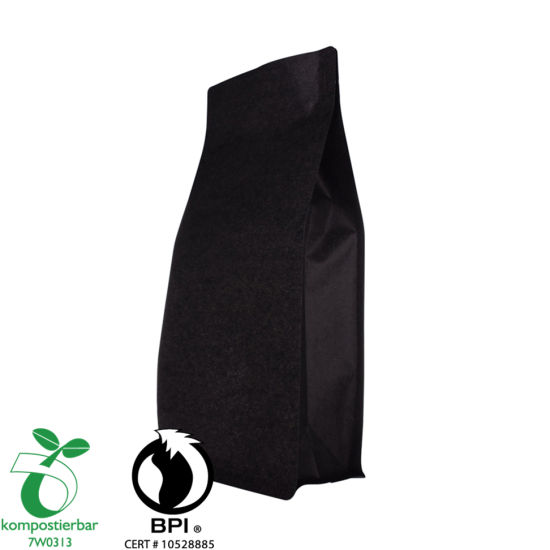 Zipper Flat Bottom Bpi Certified Compostable Bags Factory in China