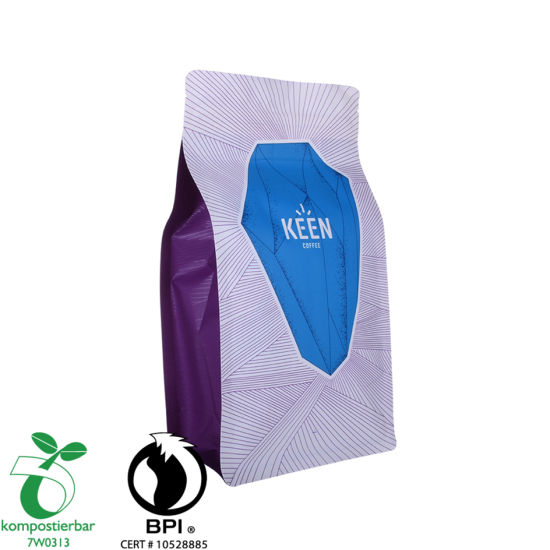 Eco Box Bottom Foil Tea Pouch Manufacturer From China