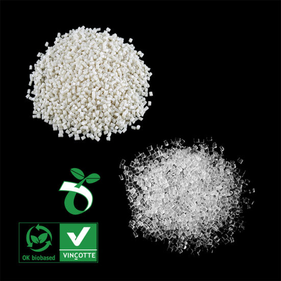 100% Biodegradable and Compostable Transparent Polyester Resin Supplier in China