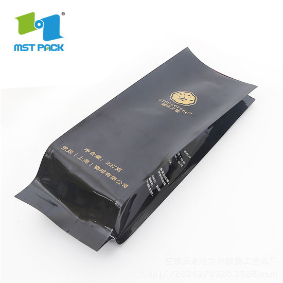 Customized Printing Biodegradable Plastic Coffee Filter Bag with Aluminum Foiled