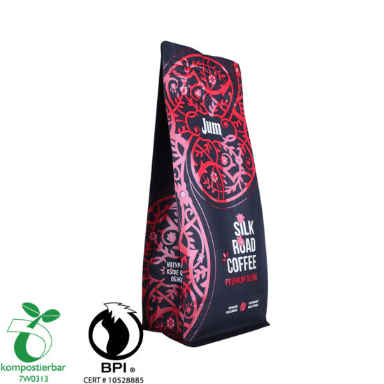 Whey Protein Powder Packaging Flat Bottom Coffee Bag for Sale Factory in China