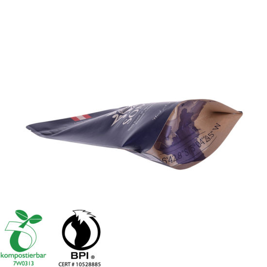 Resealable Ziplock Clear Window Coffee Bag 100g Factory From China