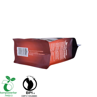 Recyclable Box Bottom Plastic Pouch with Zipper Manufacturer in China