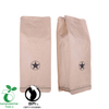 Resealable Ziplock Clear Window Coffee Bag with Side Gusset Manufacturer China