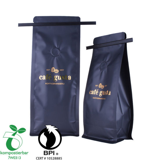 Inventory Foil Lined Block Bottom Bio Degradable Products Manufacturer in China
