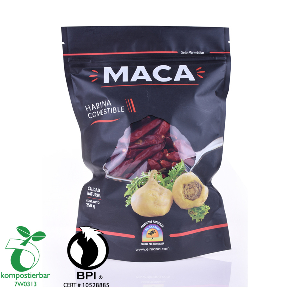 Gravure Printing Colorful Doypack Biodegradable Mylar Bag Manufacturer in China