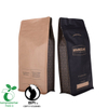 Food Ziplock Compostable Coffee Packaging Bag with Valve Supplier in China