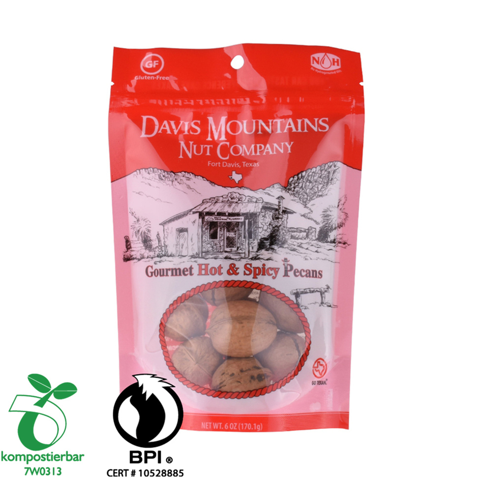 Food Ziplock Clear Window Ecofriendly Wholesale in China