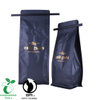 Custom Printed Block Bottom Coffee Packaging Zipper Bag Factory China