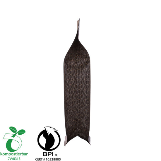 Scatola ziplock bottom coffee packaging boch factory dalla Cina