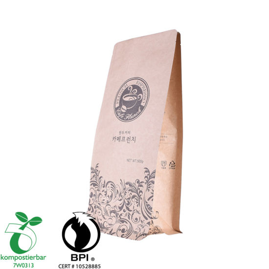 Ziplock Doypack Coffee Packaging Kraft Paper Factory From China