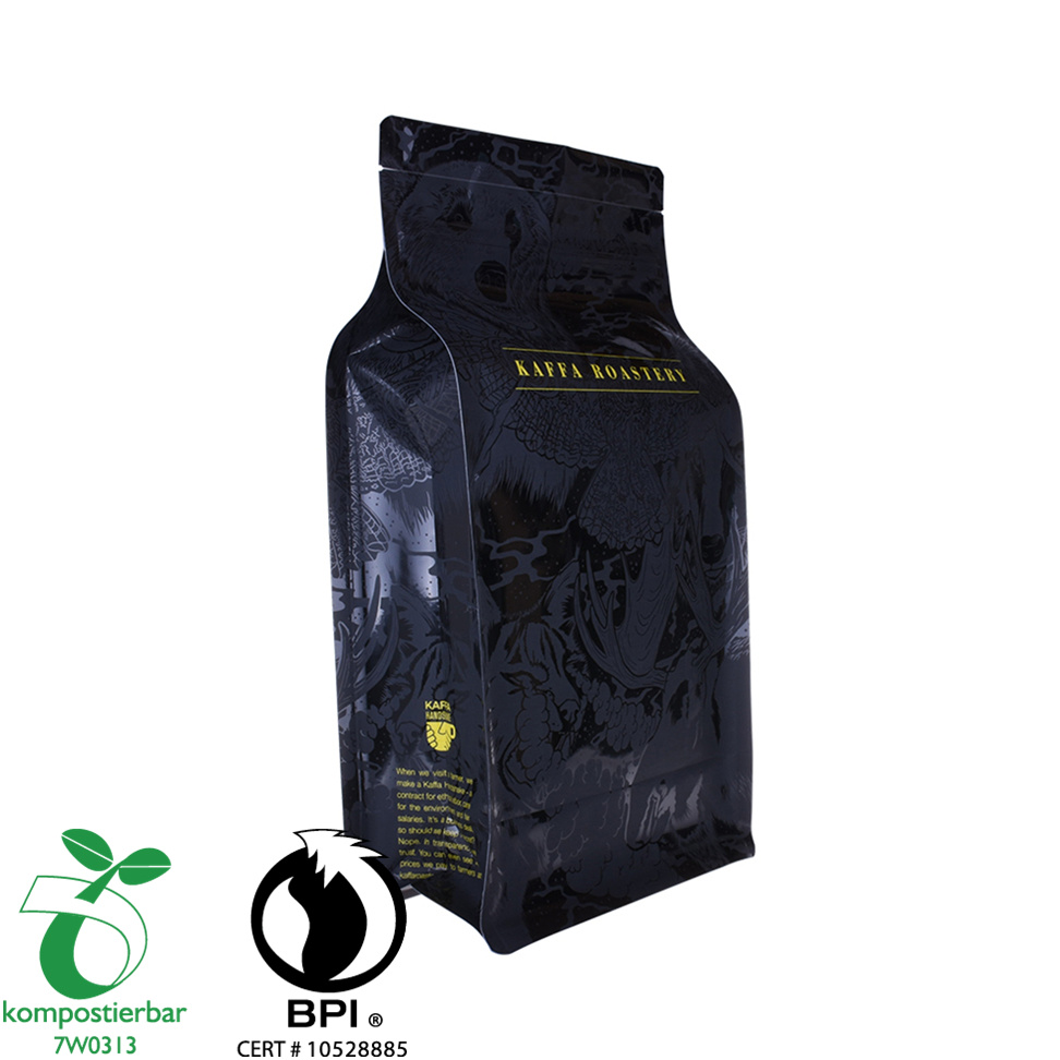 Eco Flat Bottom Food Packaging Bio Factory China