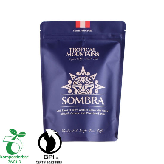 Ziplock Side Gusset Coffee Bag with One Way Valve Factory China