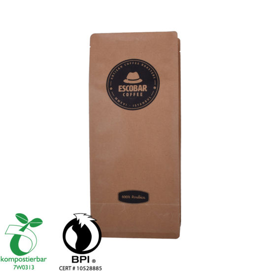Recycle Kraft Paper Brown Tea Packaging Bag Grosir dari China