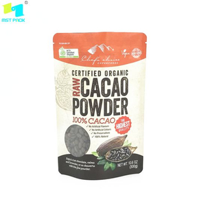 ECOPIERATION CRACH PAPE Emballage Biodégradable Compostable Ziplock Food Emballage Plastic Sac