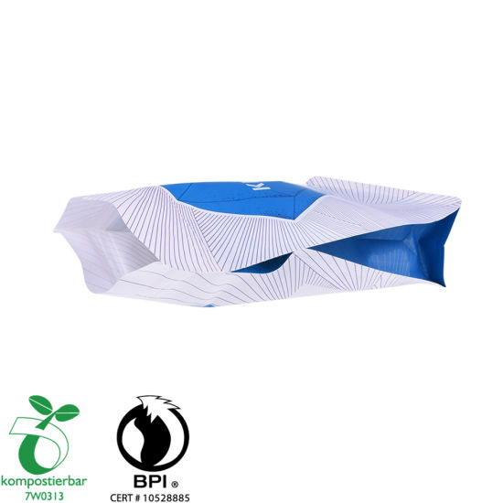 Laminated Material Round Bottom Coffee Plastic Bag Factory in China