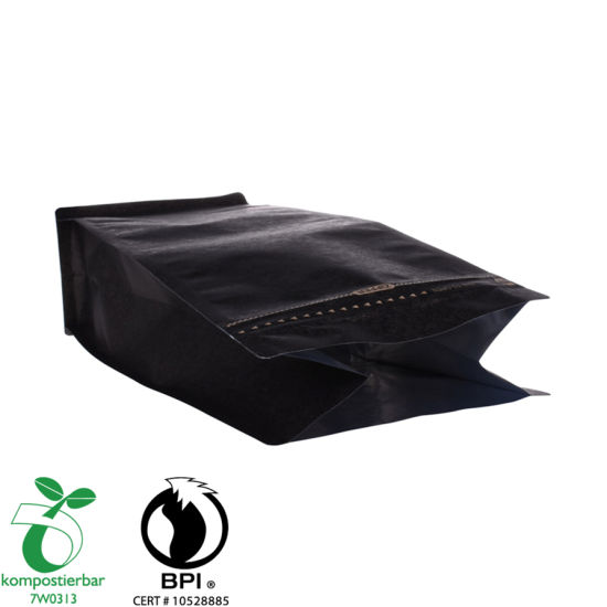 Renewable Doypack Quad Seal Coffee Bag Manufacturer China