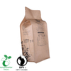 Whey Protein Powder Packaging Square Bottom Customize Eco Bag Factory China