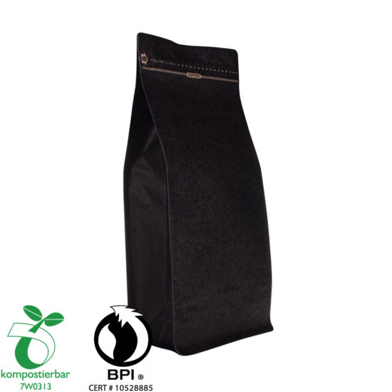 Zipper Flat Bottom Bpi Certified Compostable Bags Factory in China
