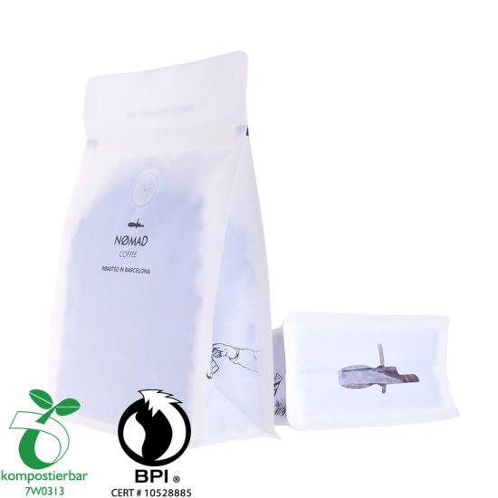 Food Grade Flat Bottom Corn Starch Pouch Supplier in China